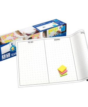 Ролка самозалепваща  ролка Info Kanban 30/51см, 8бр