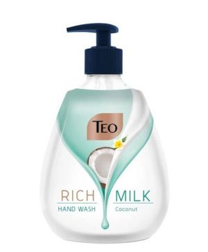 Течен сапун Teo Rich Milk Coconut 400ml.