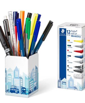 Комплект Staedtler Triplus multi set, 12 части