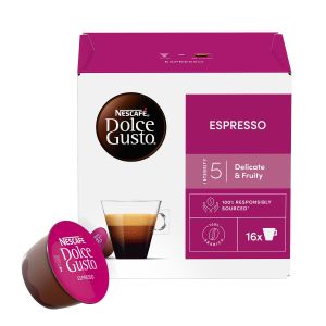 Nescafé Dolce Gusto Кафе капсула Espresso, 16 броя