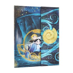 Paperblanks Тефтер Song of the Sea, Ultra, широки редове, твърда корица, 72 листа