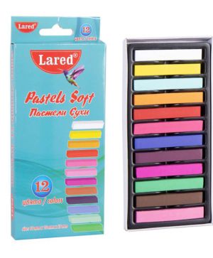 Пастели Lared, сухи, 12 цвята