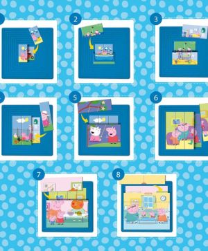 Пъзел Lisciani Peppa Pig, 8х25 части