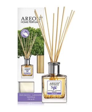 Парфюм за дома Areon 150ml, клечки, Пачули/Лавандула/Ванилия
