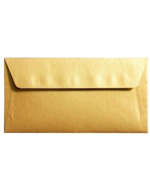 Плик DL, перлен Злато