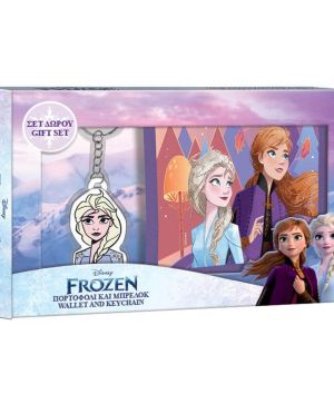 Комплект портфейл с ключодържател Frozen