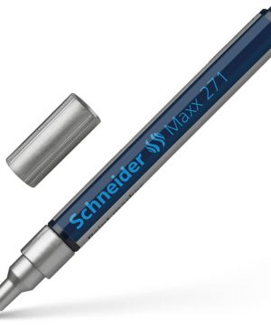 Перманентен маркер Schneider Maxx 271, 1-2.0 mm, Сребро