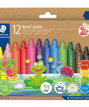 Флумастери Staedtler Noris Junior 329, 12 цвята