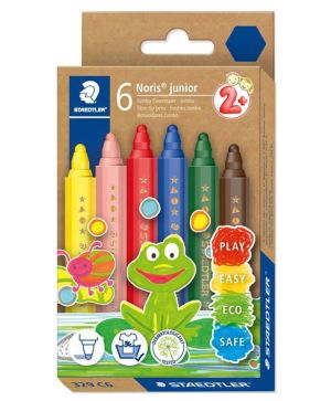 Флумастери Staedtler Noris Junior 329, 6 цвята
