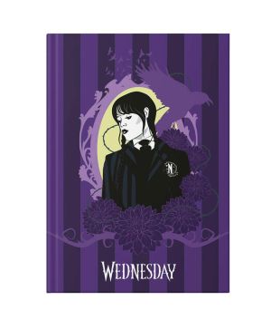 Тетрадка Wednesday 17x25 см, 96 листа