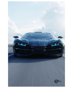 Тетрадка A5 S-line широки редове, БГ, 52л