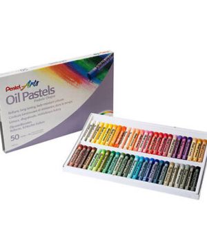 Пастели Pentel Arts маслени, 50 цвята