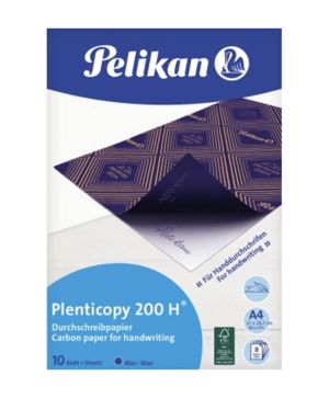 Индиго Pelikan А4, ръкописно, 10л, Син
