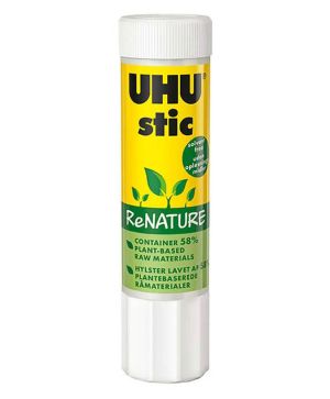 Сухо лепило UHU 21g, стик, ReNature