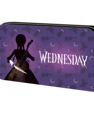 Портфейл Wednesday Purple, 19x10см