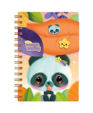 Бележник Bangoberry Pally Panda,200стр,15х20.4см