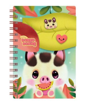 Бележник Bangoberry Piggy Pig,200стр,15х20.4см