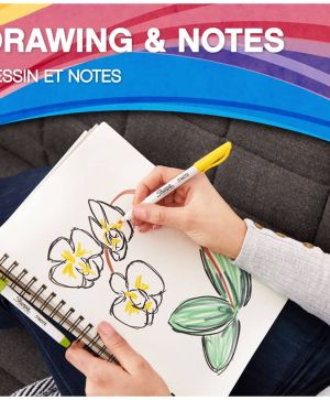 Комплект маркери Sharpie S Note, 24 цвята, кутия