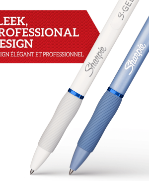 Химикалка Sharpie S Gel Fashion 0.7mm, Бял