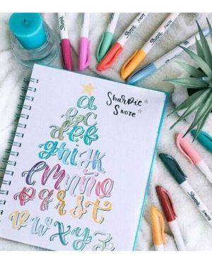 Комплект маркери Sharpie S-note, 12 цвята, блистер