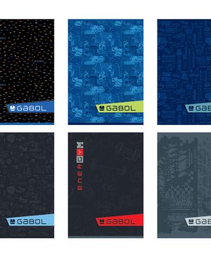 Тетрадка Gabol А4 80л. офсет, ред 72211