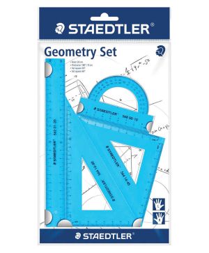 Геометричен комплект Staedtler 20см, 4 части