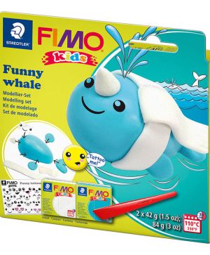 Глина Staedtler Fimo Kids 2x42g, Whale