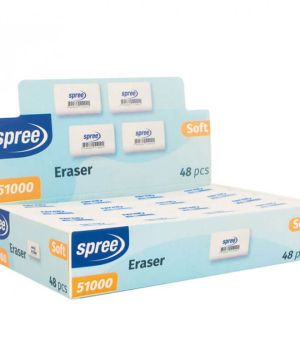 Гума Spree Soft, мека, Бял