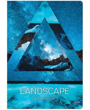Тетрадка A5 Lastva Landscape твърди корици 96л