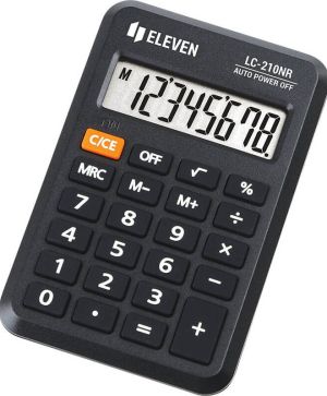 Калкулатор Eleven LC-210NR джобен, 8 разряден