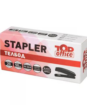 Телбод Top Office 24/6 черен