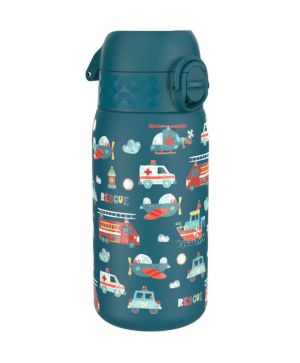 Бутилка за вода ION8 Print, метална 400ml Rescue