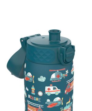 Бутилка за вода ION8 Print, метална 400ml Rescue
