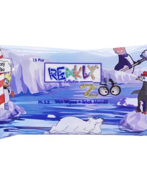 Мокри кърпи Renkli Zoo 15бр.