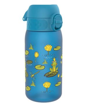Бутилка за вода ION8 Print, рец.пл. 350ml Frog