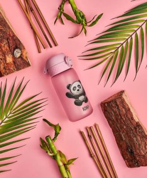 Бутилка за вода ION8 Print, рец.пл. 350ml Panda