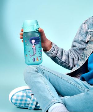 Бутилка за вода ION8 Print, рец.пл. 350ml Mermai
