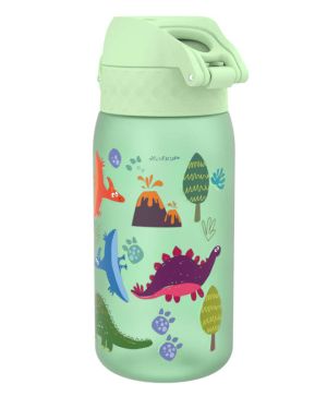 Бутилка за вода ION8 Print, рец.пл. 350ml Dinosa