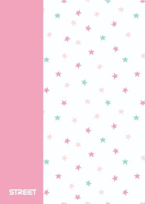 Тетрадка Street, А4, бели л, 42л, PP корици, BLOSSOM