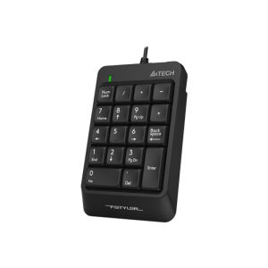Клавиатура A4Tech FK13P, Numpad, с цифри, USB, 1.5 m кабел, черна