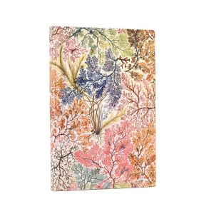 Paperblanks Тефтер Anemone, Mini, широки редове, мека корица, 104 листа
