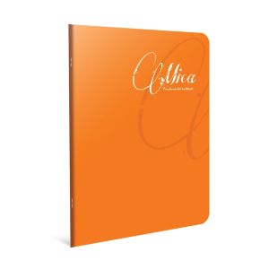 Gipta Тетрадка Mica, А5, бяла хартия, малки квадратчета, PP корица, 40 листа