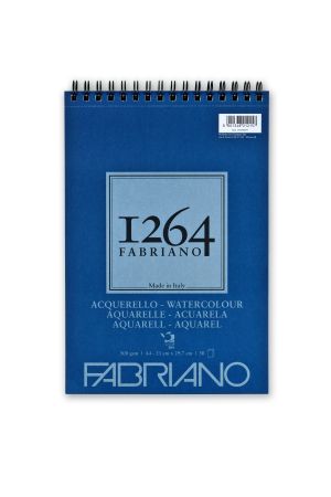 Fabriano Скицник, акварелен, А4, 300 g/m2, зърнеста текстура, 30 листа