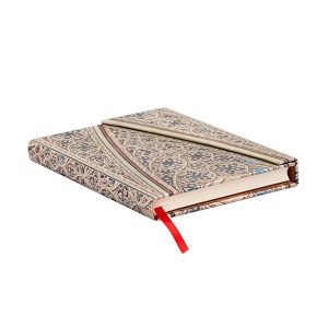Paperblanks Тефтер Duomo di Milano, Midi, широки редове, твърда корица, 72 листа