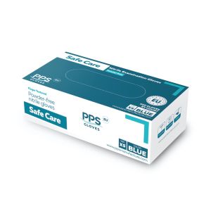 Ръкавици PPS, нитрилни, XS, без пудра, 100 броя