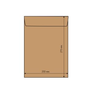Airpoc Плик с въздушни мехурчета D/14, 275 x 200 mm, със самозалепваща лента, кафяв