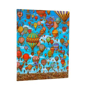 Paperblanks Тефтер Balloon Festival, Ultra, широки редове, мека корица, 88 листа
