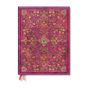 Paperblanks Планер Diamond Jubilee, Ultra, вертикален, твърда корица, 104 листа, за 2025-2026 година