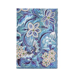 Paperblanks Тефтер Blue Willow, Mini, широки редове, твърда корица, 88 листа