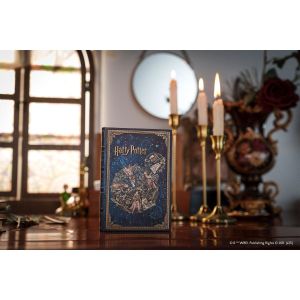 Paperblanks Тефтер Legends of Hogwarts, Mini, широки редове, твърда корица, 88 листа